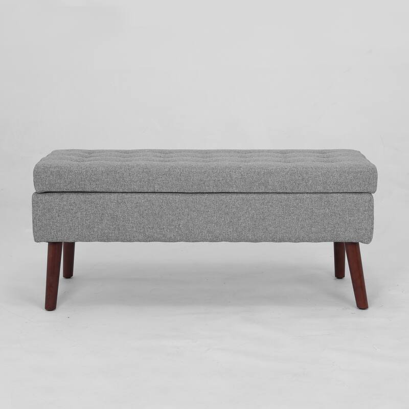 Storage Bench with Storage Bench for Bedroom End of Bed Bench Foot of Bed Bench Storage Ottoman Bench 43.3" W x 17.7"