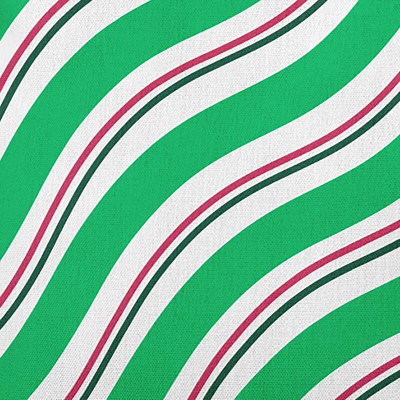 Candy Stripes Christmas Accent Pillow