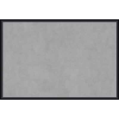 Amanti Art Lucie Black Framed Magnetic Board