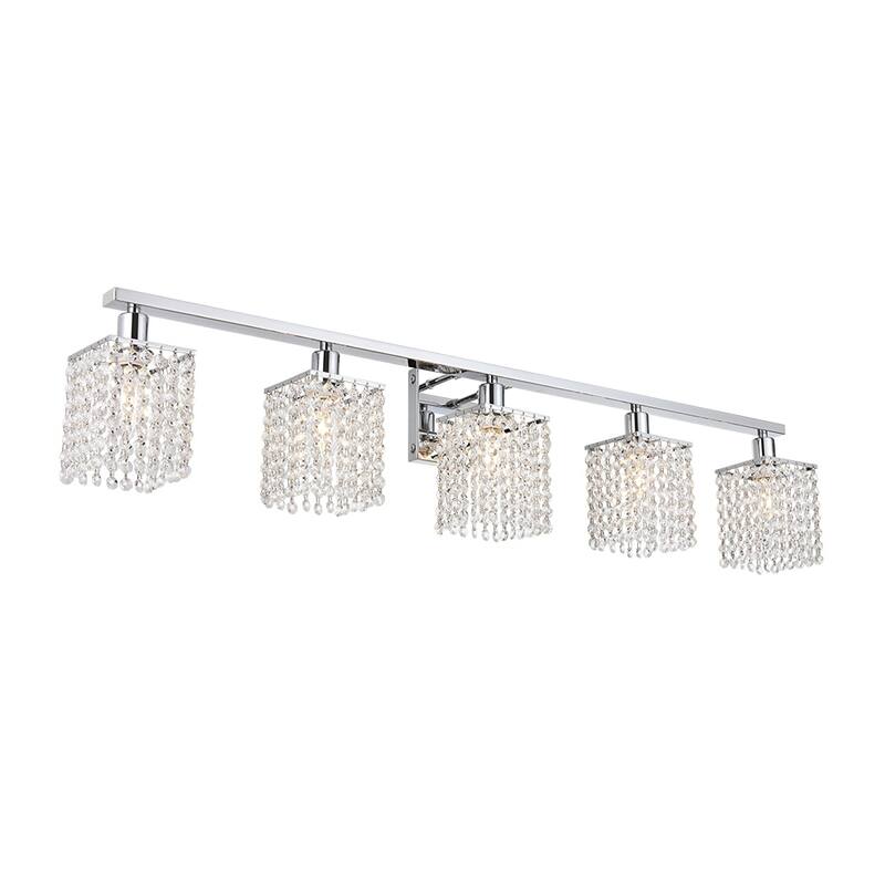 Modern Bathroom Lights with Crystal Shape