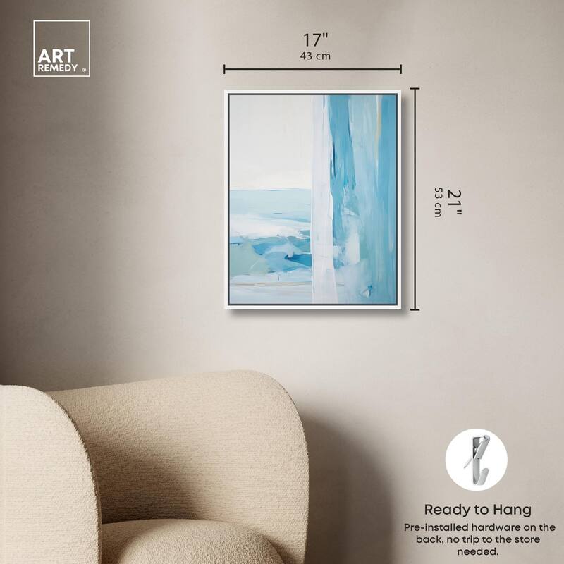 Transcendent Tides II Canvas by Art Remedy