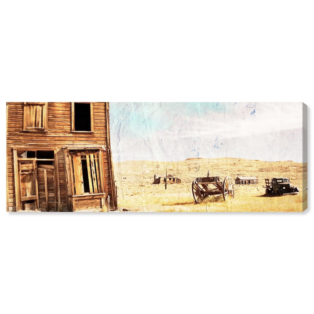 Ranch Panoramic Canvas by Art Remedy, Gallery Wrapped