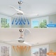 preview thumbnail 22 of 70, Sofucor 48/52 Inch Solid Wood Ceiling Fan with Light Optional, 6-Speed Reversible DC Motor and Remote control,Smart Optional