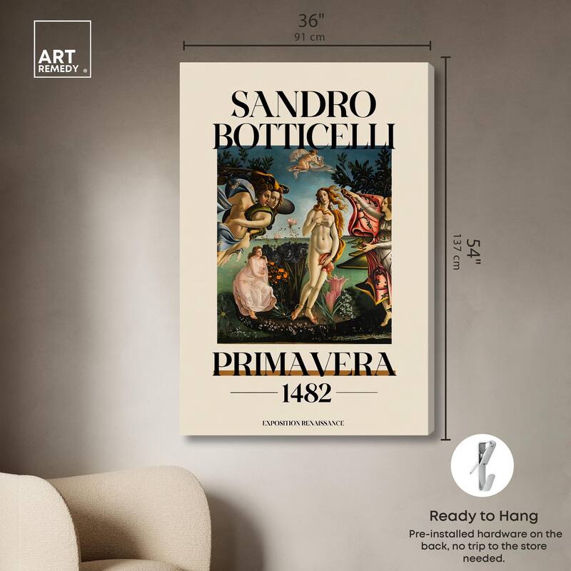 Garden of Venus Canvas by Art Remedy, Gallery Wrapped
