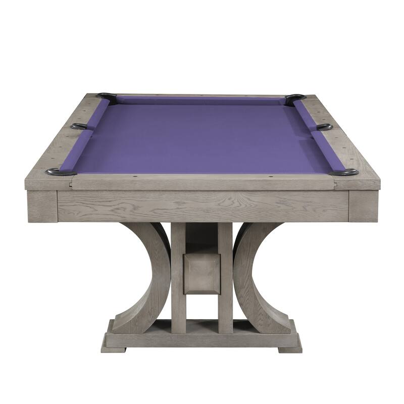 Madero Slate Pool Table - Green/White