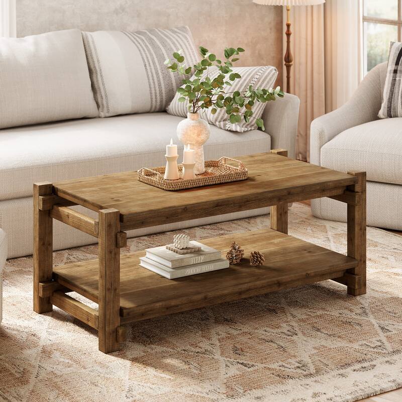 Solid Wood Coffee Table
