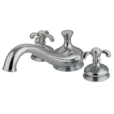 Kingston Brass French Country Deck Mounted Roman Tub Filler
