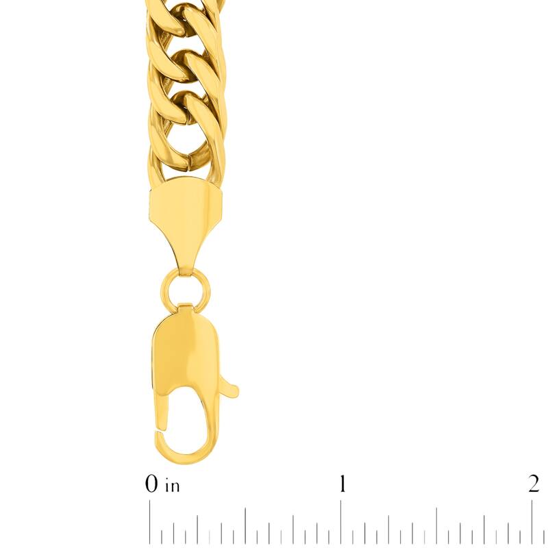 Steel Nation Stainless Steel Block Curb Chain