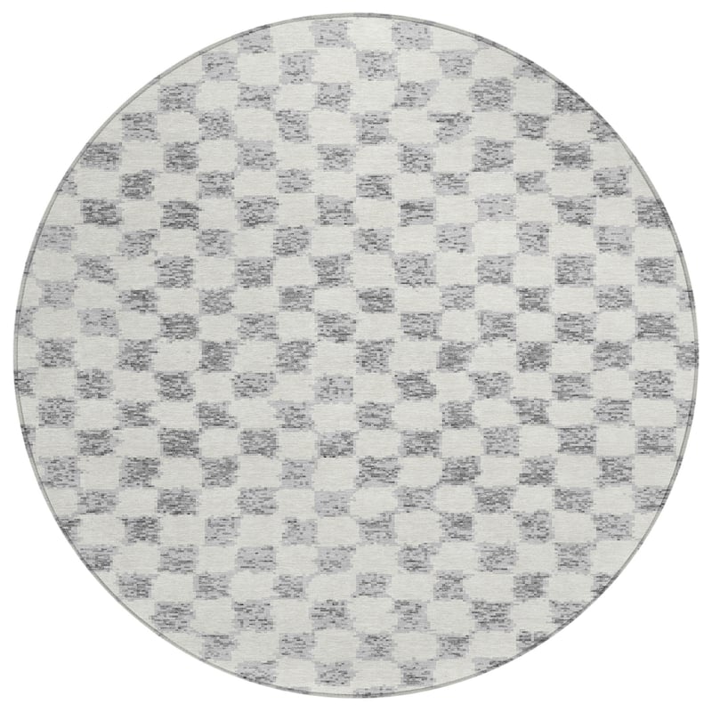 HomeRoots Geometric Transitional Rectangle Outdoor Rug