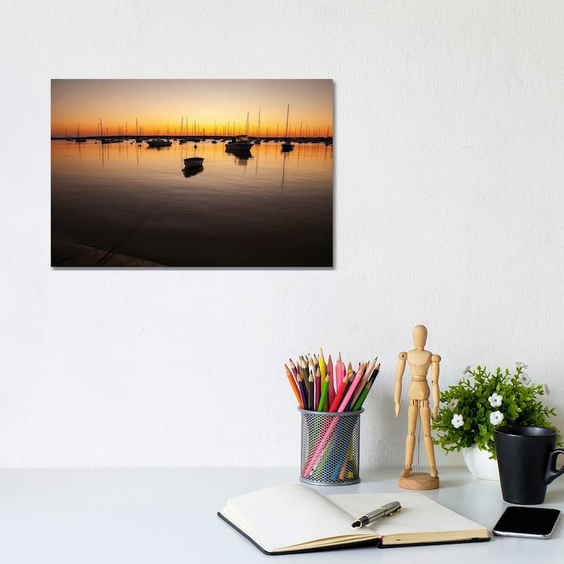 iCanvas "Marthas Vineyard Sunset II" by Aledanda Canvas Print - 8x12x0.75