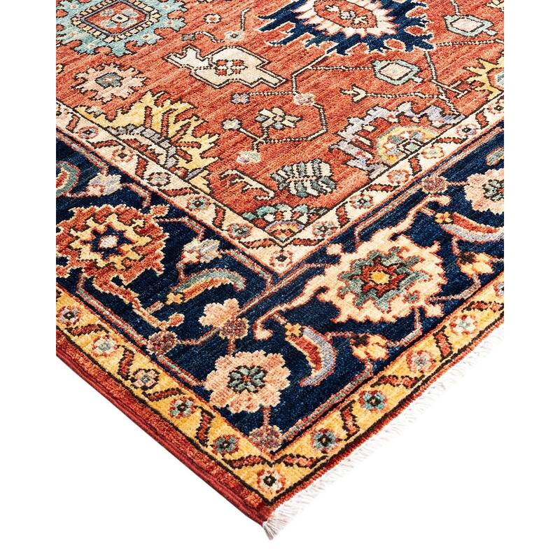 Serapi, One-of-a-Kind Hand-Knotted Area Rug - 4' 0" x 5' 11"