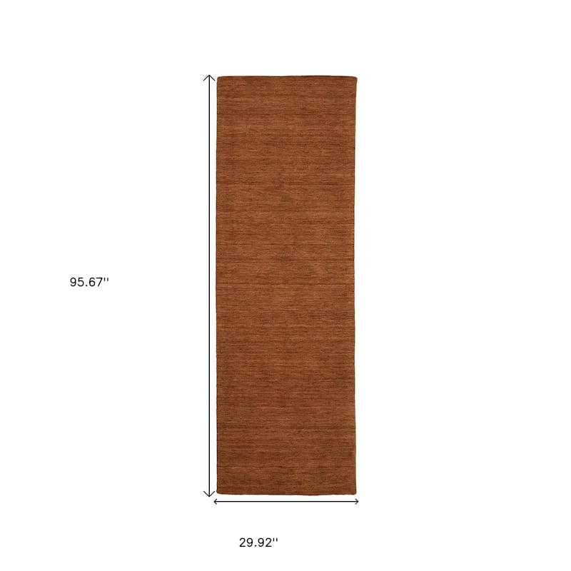 HomeRoots Solid Color Casual Rectangle Area Rug