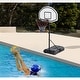 preview thumbnail 2 of 5, 35.4" - 47.2" Adjustable Height Swimming Pool Basketball Hoop