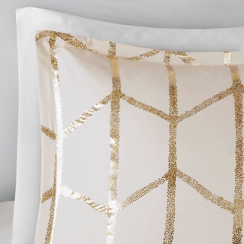 Intelligent Design Khloe 5-pc. Metallic Printed Comforter Set
