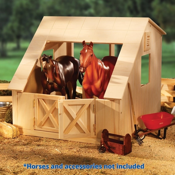 horse and stable set