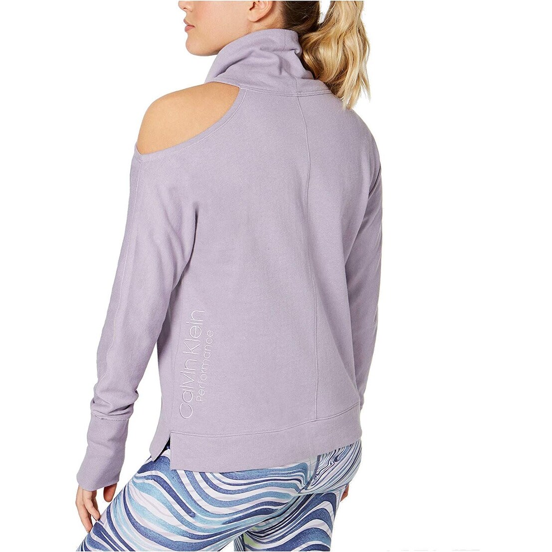 women's cold shoulder sweatshirts