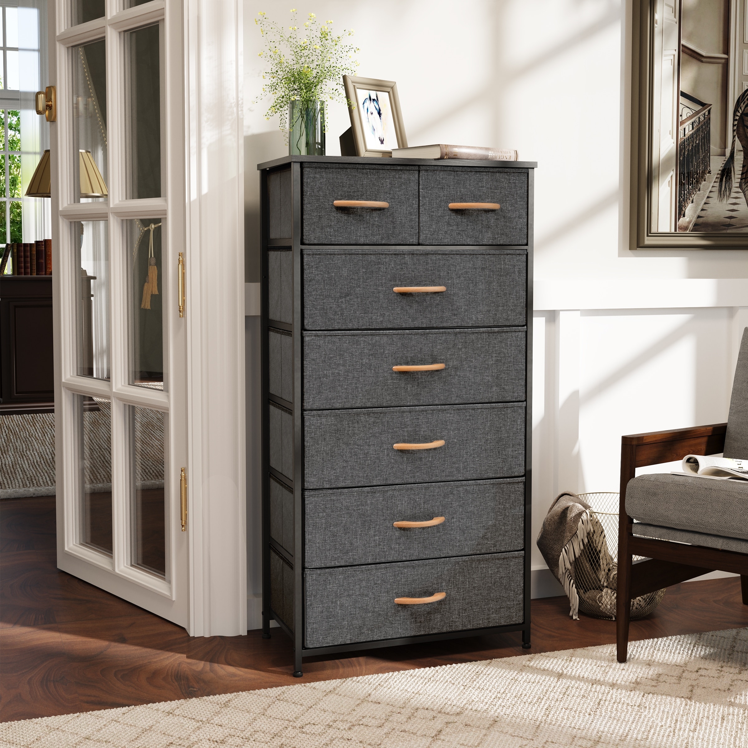 VredHom 7-drawer Storage Chest Dresser