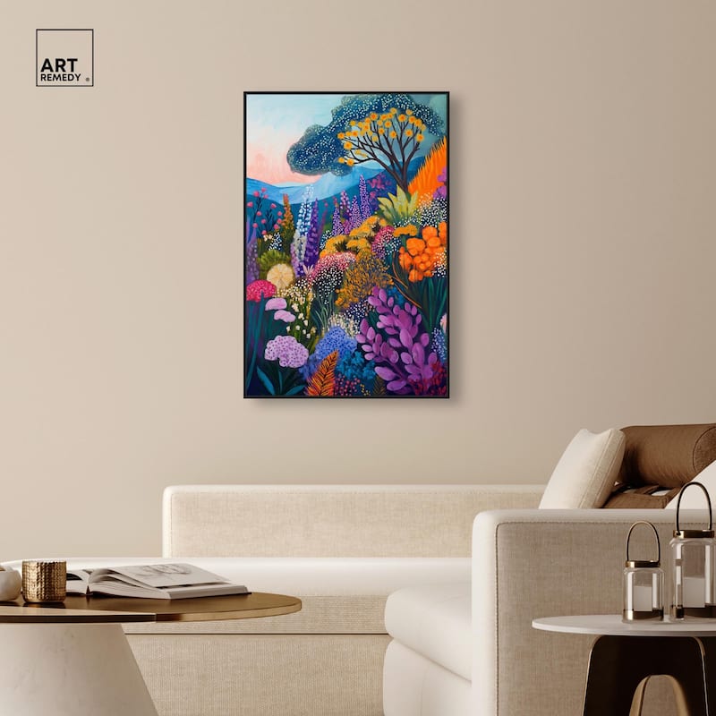 Solara's Bloom Canvas by Art Remedy