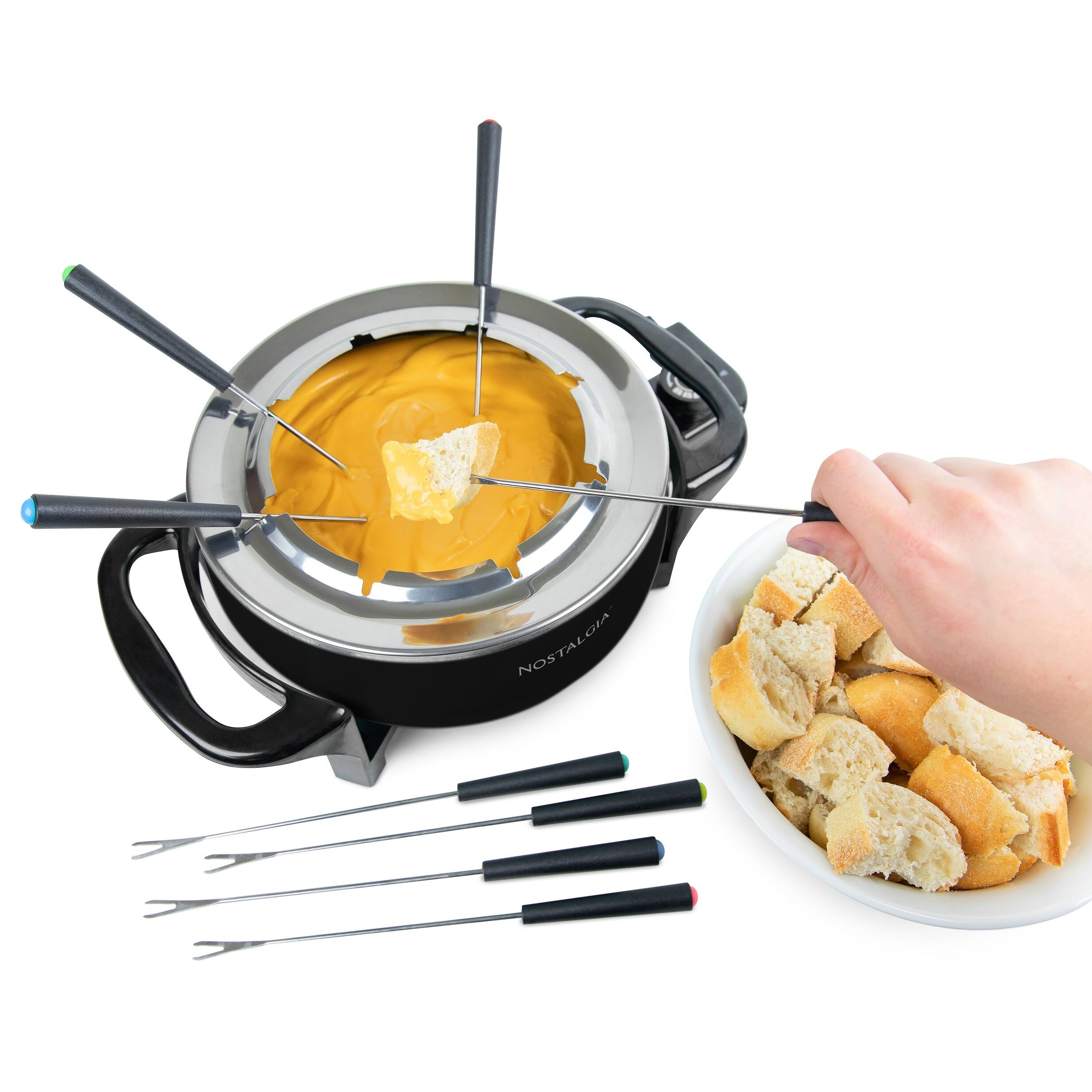 Nostalgia 12Cup Electric Fondue Pot, Black Bed Bath & Beyond 38443710