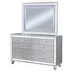 preview thumbnail 12 of 10, Derc Contemporary 2-piece 7-Drawer Dresser and Mirror Set by Furniture of America