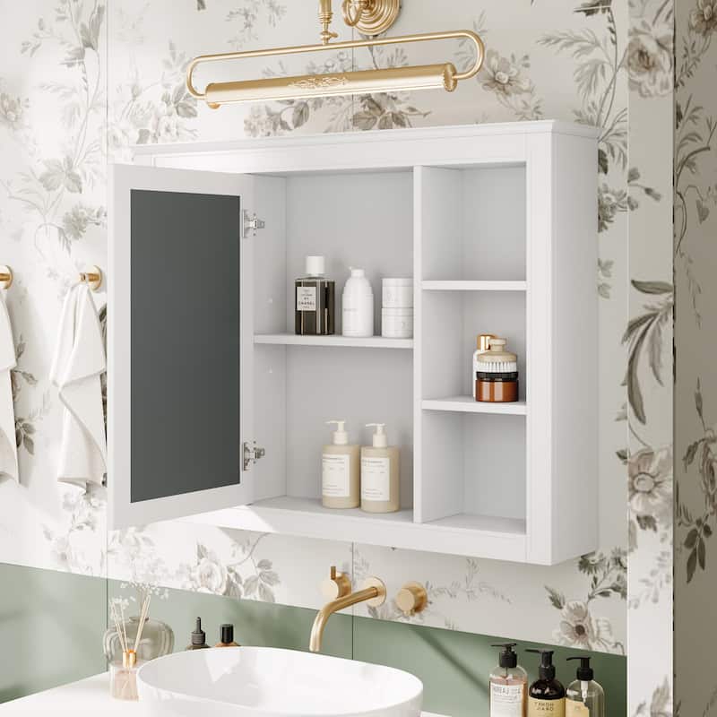 35'' X 27.5'' Medicine Cabinet - White
