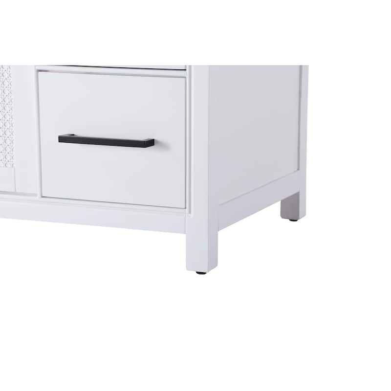 Elegant Lighting VF29542 Alina 42" Free Standing Single Basin Vanity