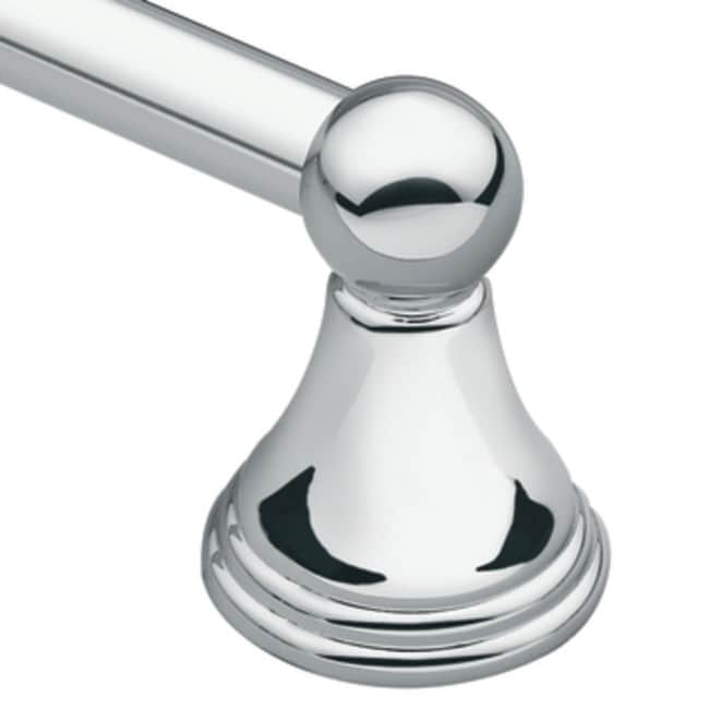 Moen Preston Chrome Towel Bar 18 in. L Zinc - On Sale - Bed Bath & Beyond -  29587573