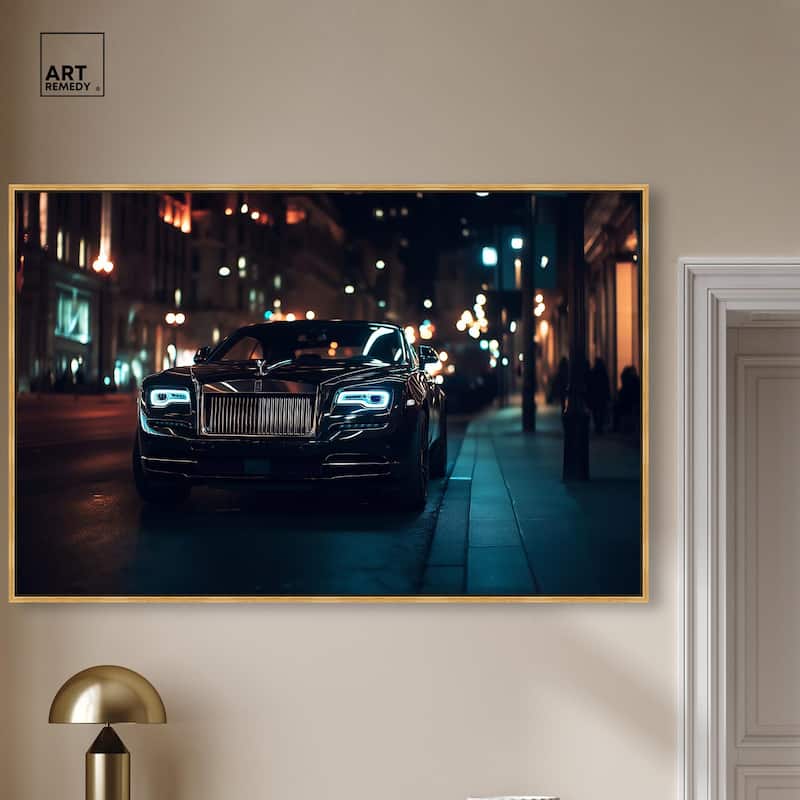 Phantom's Gleam Canvas by Art Remedy