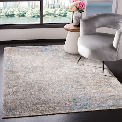 SAFAVIEH Dream Alexey Modern Abstract Viscose Rug