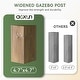 preview thumbnail 58 of 62, Aoxun Outdoor Cedar Wood Gazebo with Double Hardtop Roof