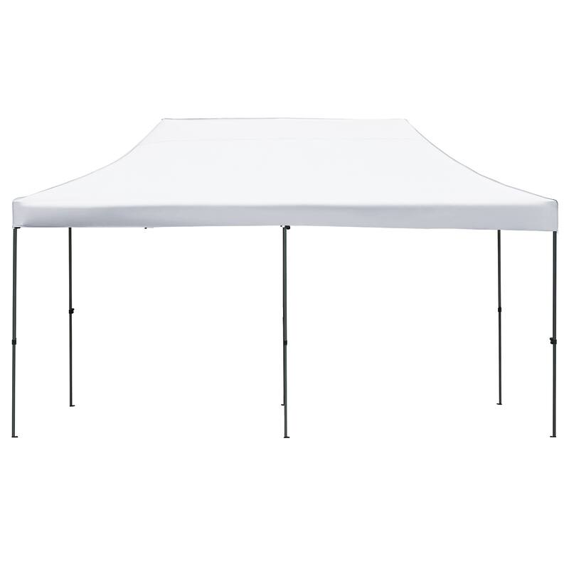 10x20 Heavy Duty Canopy Tent, UV Waterproof, 6 Sidewalls for Wedding