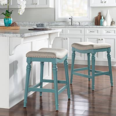 Hayes Big and Tall Saddle Seat Counter Stool