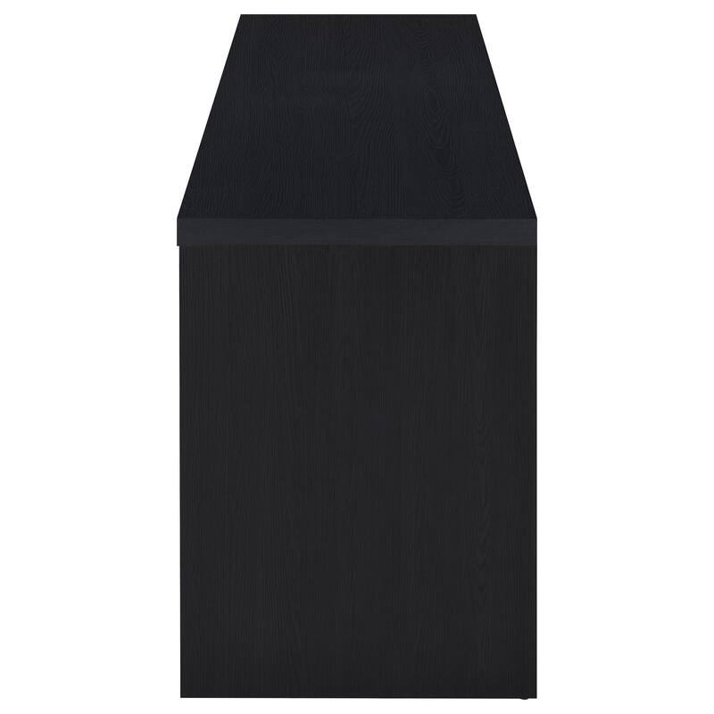 O'Brien Black 3-drawer TV Stand Media Console