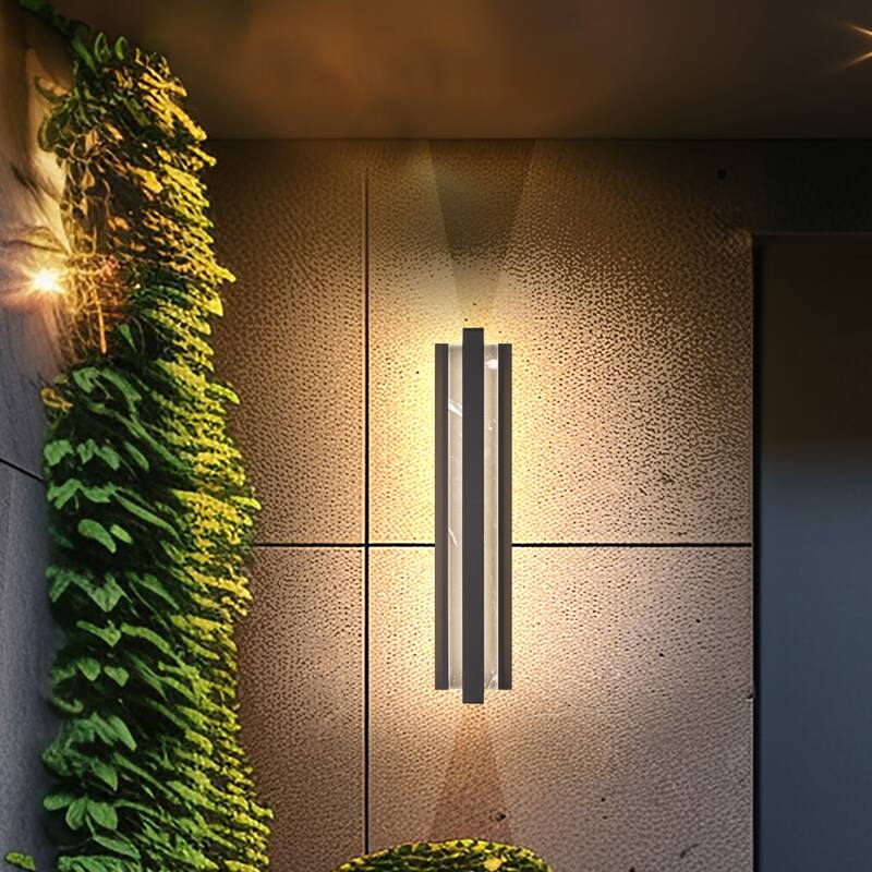 The Great Outdoors 77201-L Hvar 24" Tall ADA LED Outdoor Wall Sconce