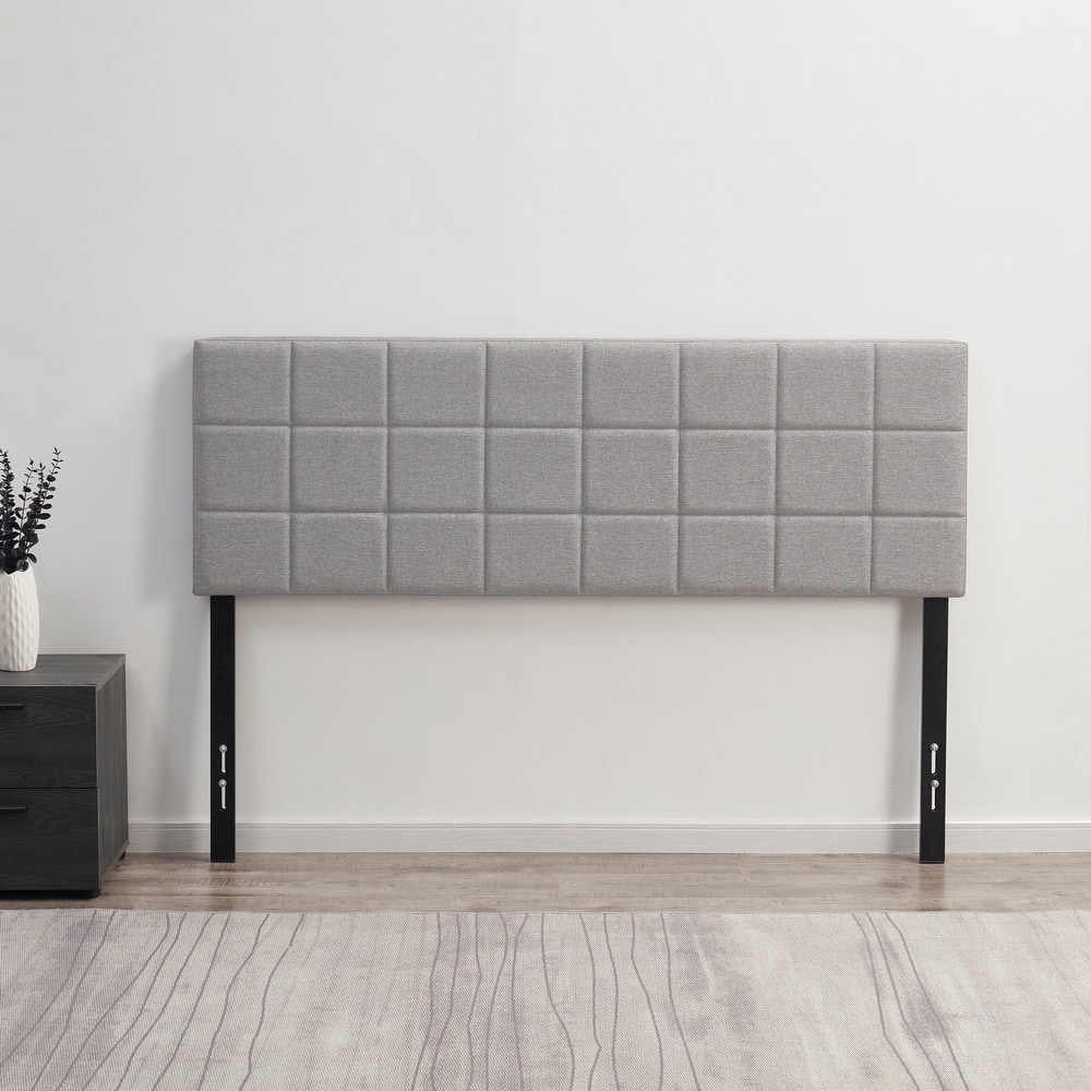 Empyrean Square Tufted Upholstered Adjustable Headboard