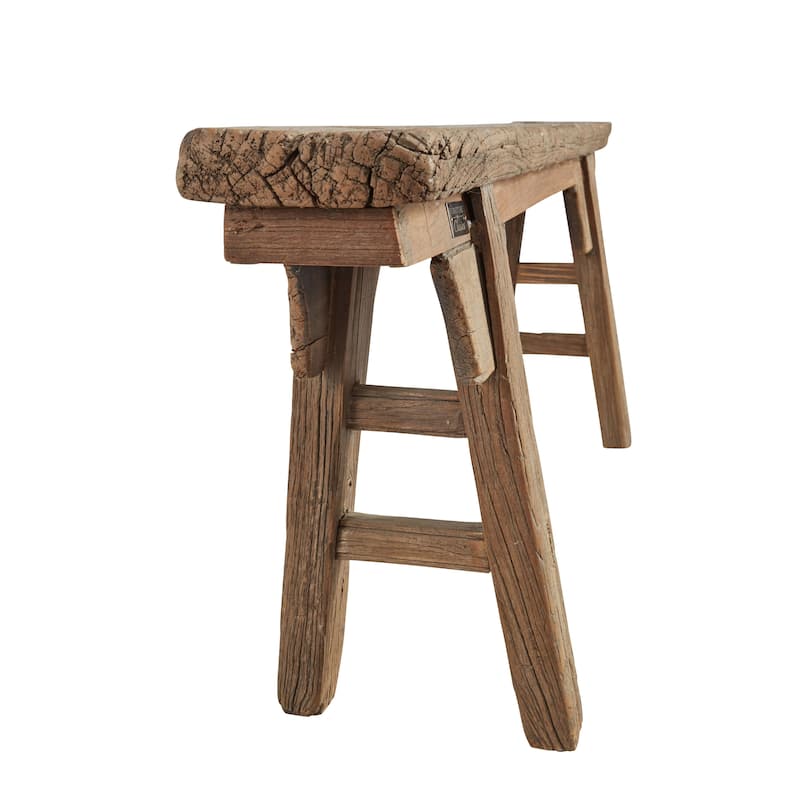 Furniture Classics Peasant Antique Reclaimed Wood Bench