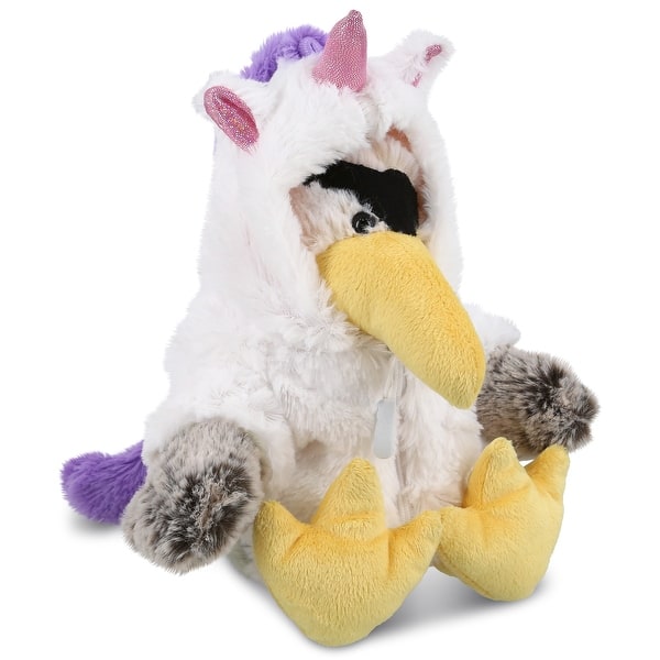 slide 2 of 6, DolliBu Pirate Pelican Unicorn Plush Stuffed Animal Toy with Outfit - 8 inches