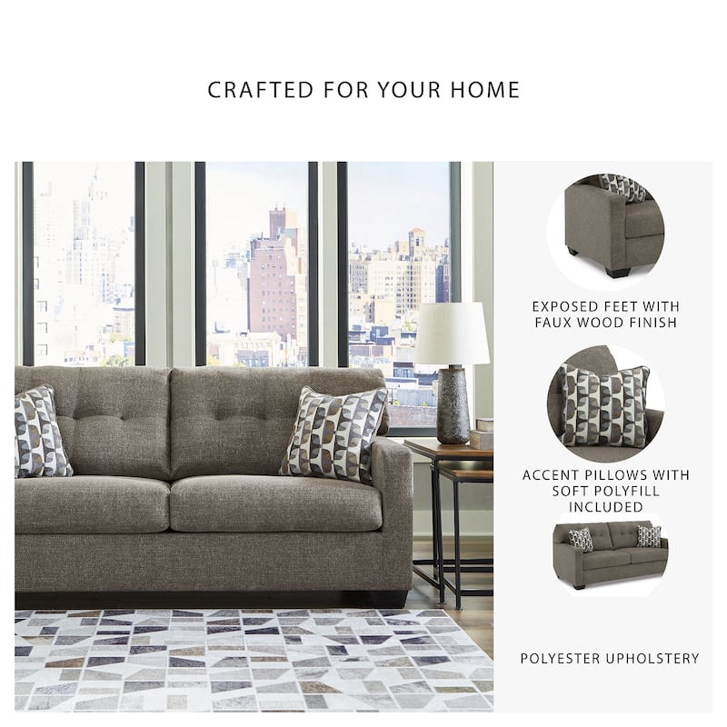 Signature Design by Ashley Mahoney Sofa - 75"W x 38"D x 37"H