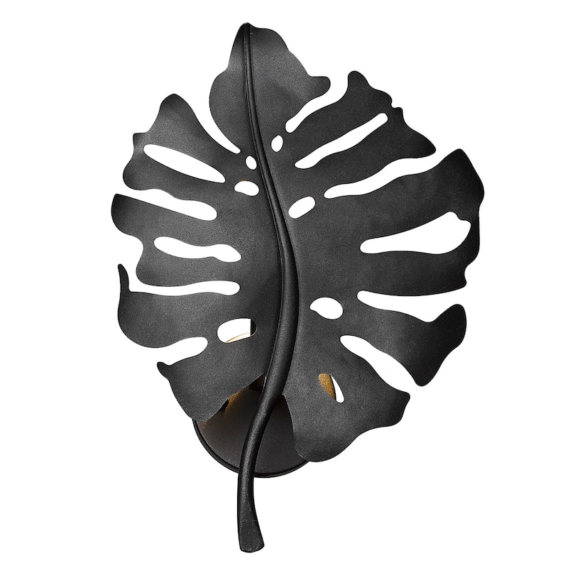 Wry Lighting Aruba 1-light Wall Sconce in Natural Black