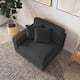 Option Grey Arm Chair