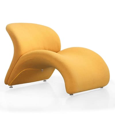 Manhattan Comfort Rosebud Wool Blend Accent Chair