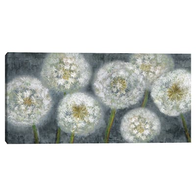 Three Wishes Blue Panel Canvas Art Print