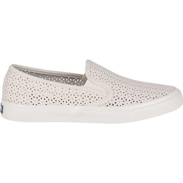 sperry seaside nautical perforated sneaker