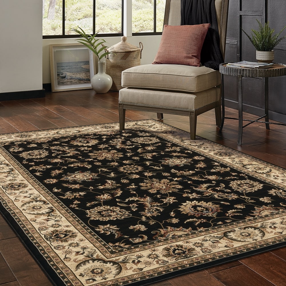 Style Haven Annapolis Bordered Persian Inspired Area Rug