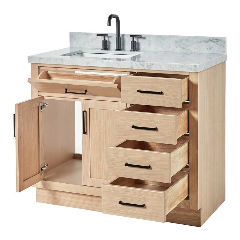 Ariel T043SLCWRVO Hepburn 43" Free Standing Single Basin Vanity Set