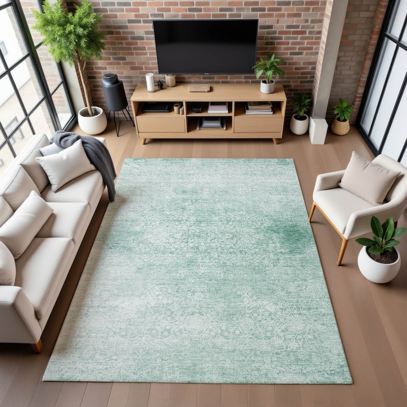 Premium Washable Super Soft Vintage Traditional Mayfield Rug
