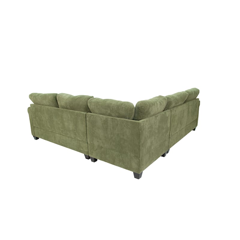 Poundex 4-pcs Sectional