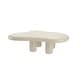 preview thumbnail 6 of 6, Modern Creamy White Irregular Cloud Coffee Table for Bedroom Living Room