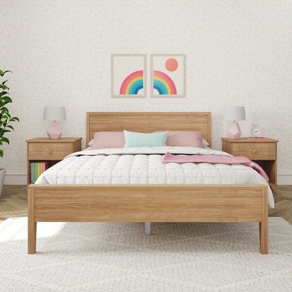 LiLiページ Zinus Lottie Grey Full Upholstered Platform Bed Frame with