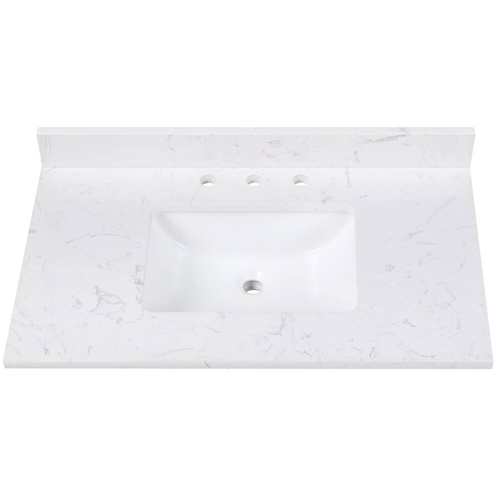 Avanity EUT37-RS 37" Engineered Stone Vanity Top with Undermount
